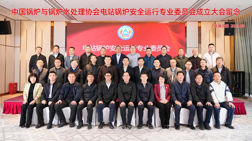 中国锅炉与锅炉水处理协会锅炉水处理检验专业技术委员会成立大会